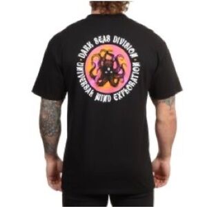 Dark Seas Division Universal Mind Exploration Black Stock T-Shirt Men’s Size XL